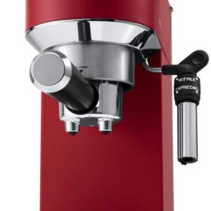 De'Longhi, Dedica Style Traditional Barista Pump Espresso Machine, Coffee and Cappuccino Maker, EC685R, Red