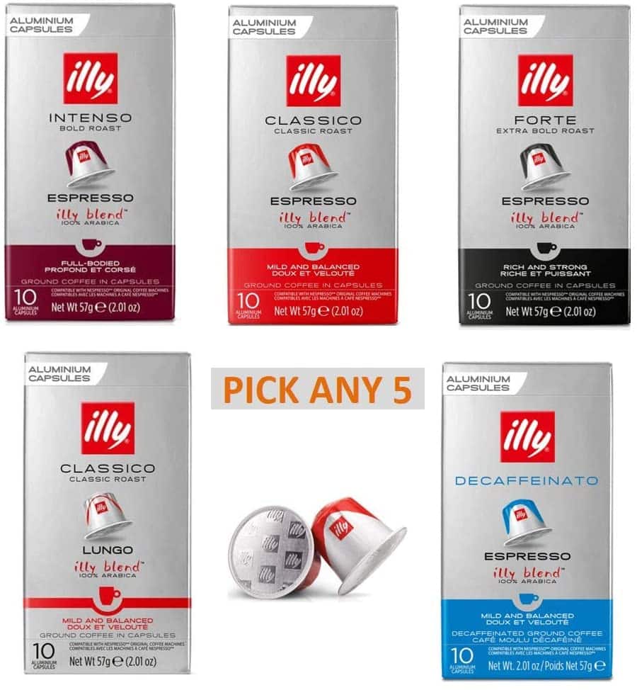 Illy Espresso – Nespresso Compatible Coffee Capsules - Coffee Reviewers