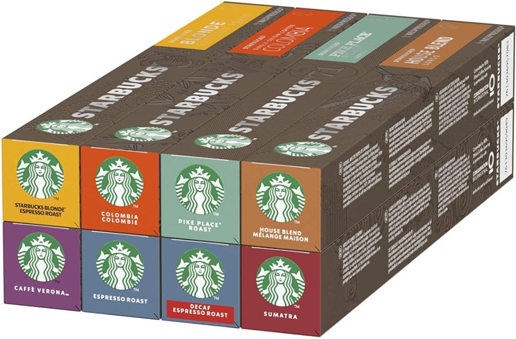 Starbucks - 8 Best Nespresso Compatible Coffee Pod Ranges 2021